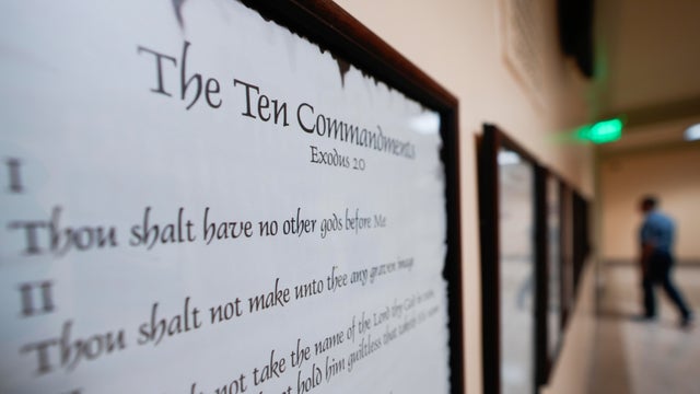 Ten Commandments Louisiana 